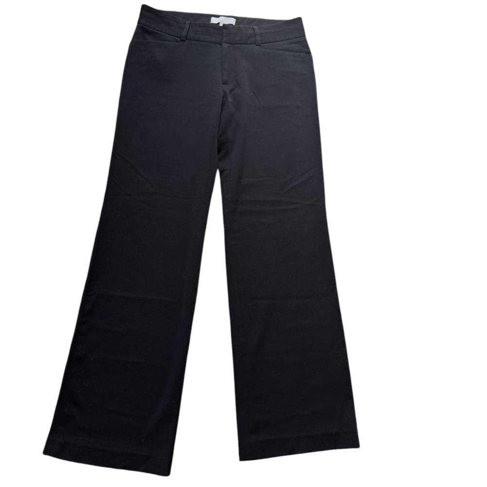 Michael Kors Pant Women's Black Straight Leg Trouser Size 6
